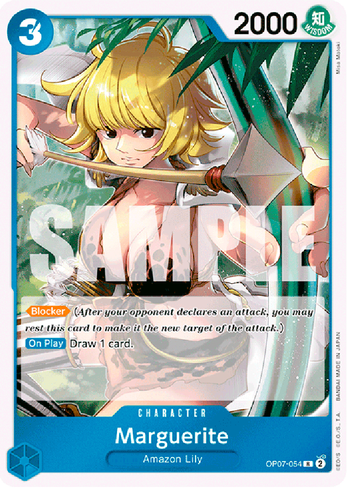 OP07-054 Marguerite rare foil (EN) -NEAR MINT-