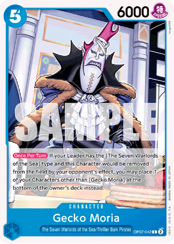 OP07-042 Gecko Moria common normal (EN) -NEAR MINT-