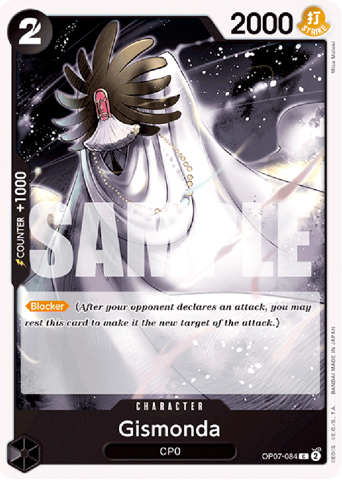 OP07-084 Gismonda common normal (EN) -NEAR MINT-