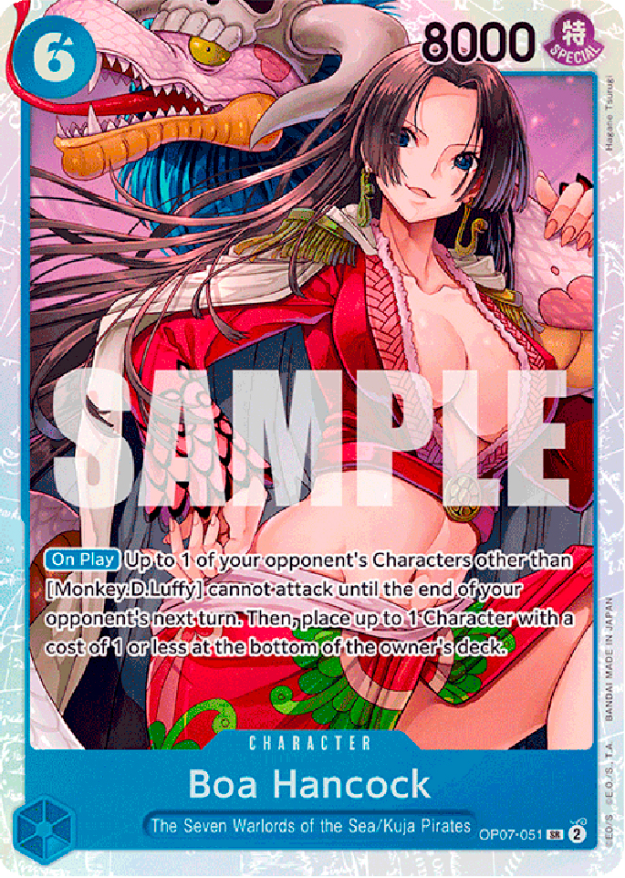 OP07-051 Boa Hancock super rare foil (EN) -NEAR MINT-