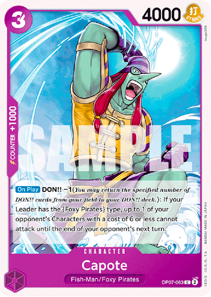 OP07-063 Capote common normal (EN) -NEAR MINT-