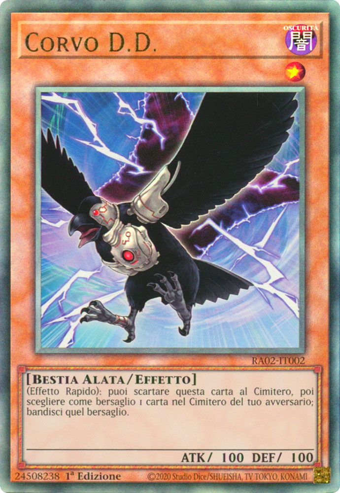 RA02-IT002 Corvo D.D. Rara Ultimate 1a Edizione (IT) -NEAR MINT-