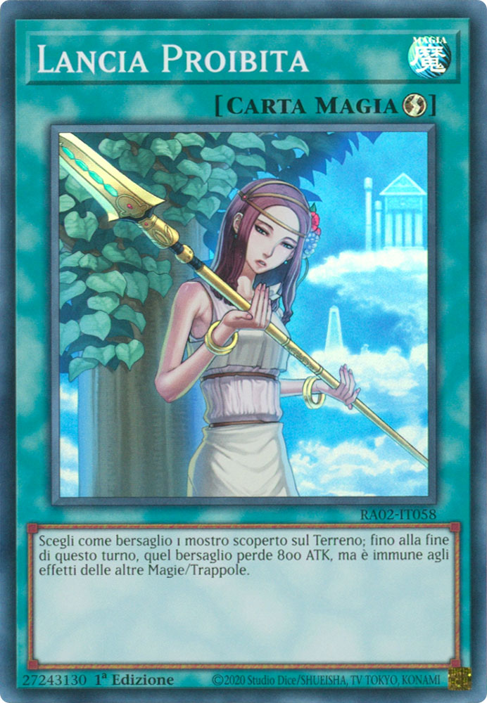 RA02-IT058 Lancia Proibita Super Rara 1a Edizione (IT) -NEAR MINT-