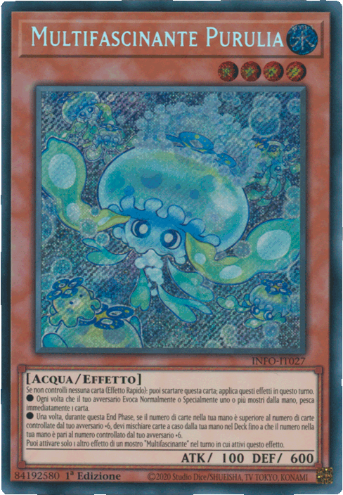 INFO-IT027 Multifascinante Purulia Rara Segreta 1a Edizione (IT) -NEAR MINT-