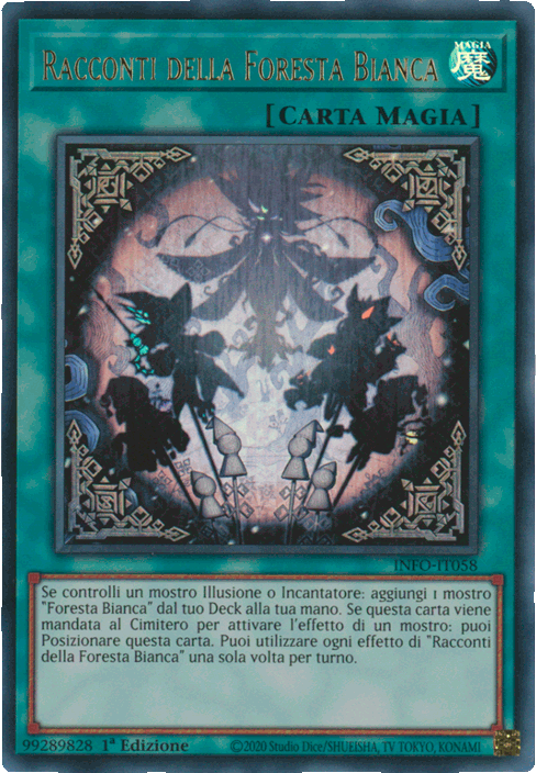 INFO-IT058 Racconti della Foresta Bianca Ultra Rara 1a Edizione (IT) -NEAR MINT-