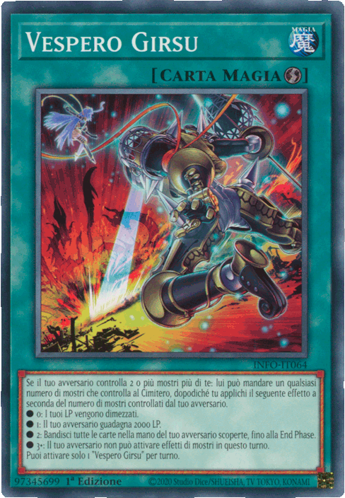 INFO-IT064 Vespero Girsu Comune 1a Edizione (IT) -NEAR MINT-