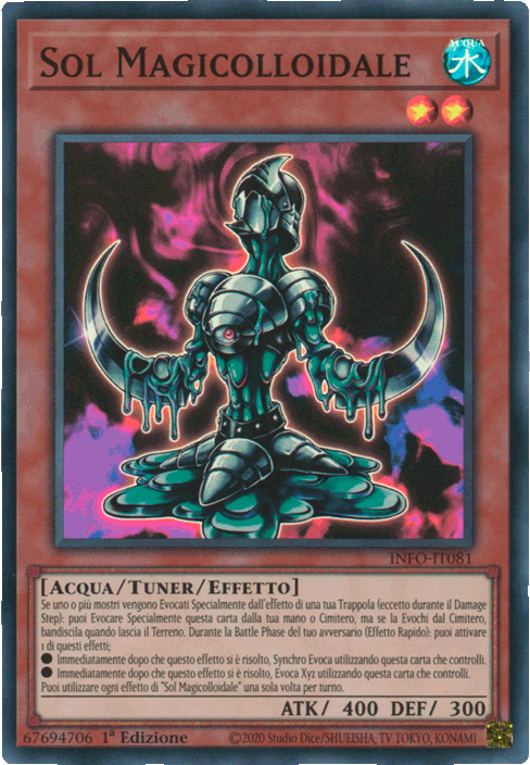 INFO-IT081 Sol Magicolloidale Super Rara 1a Edizione (IT) -NEAR MINT-
