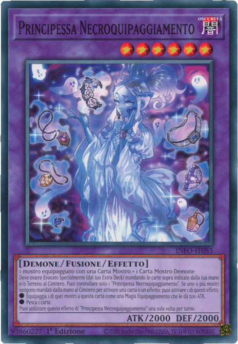 INFO-IT085 Principessa Necroquipaggiamento Comune 1a Edizione (IT) -NEAR MINT-