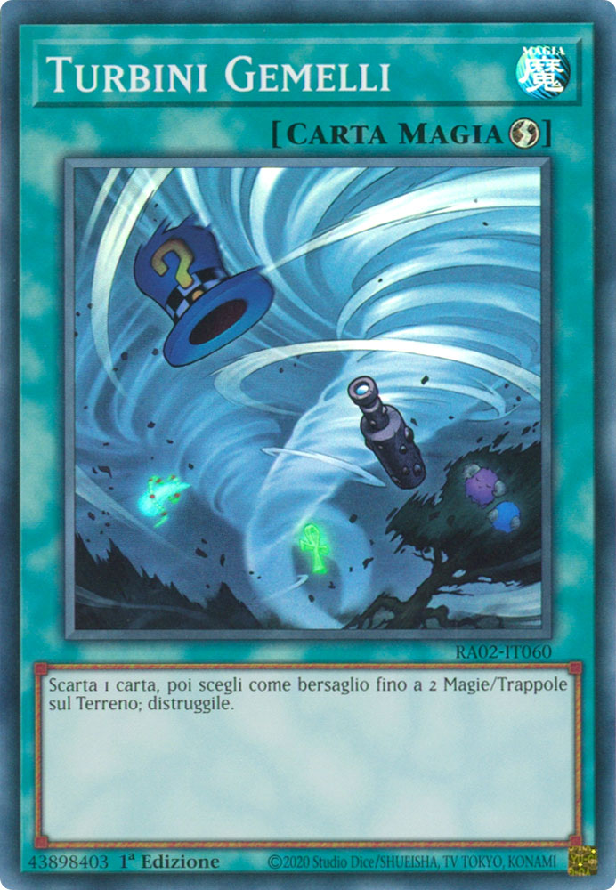 RA02-IT060 Turbini Gemelli Super Rara 1a Edizione (IT) -NEAR MINT-