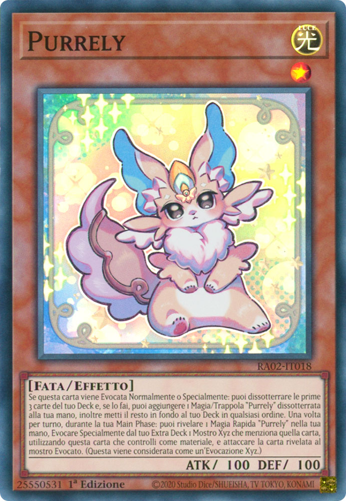 RA02-IT018 Purrely Super Rara 1a Edizione (IT) -NEAR MINT-