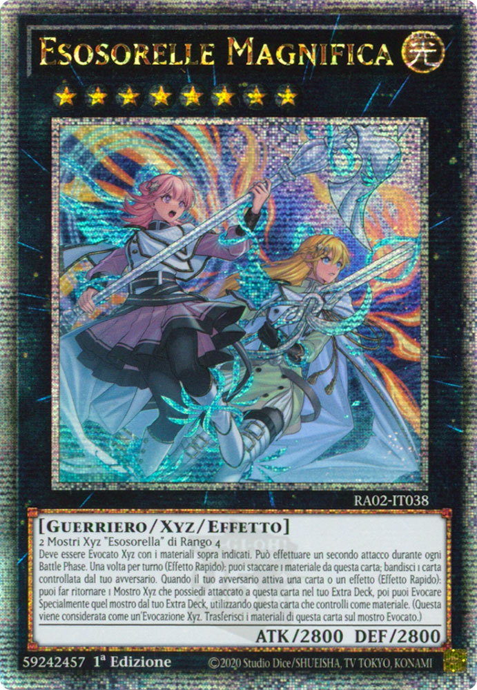 RA02-IT038 Esosorelle Magnifica Rara Segreta Quarto di Secolo 1a Edizione (IT) -NEAR MINT-