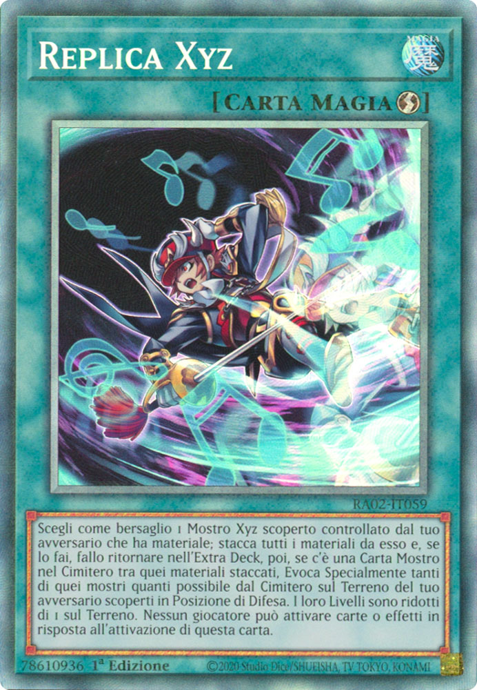 RA02-IT059 Replica Xyz Rara Collector 1a Edizione (IT) -NEAR MINT-