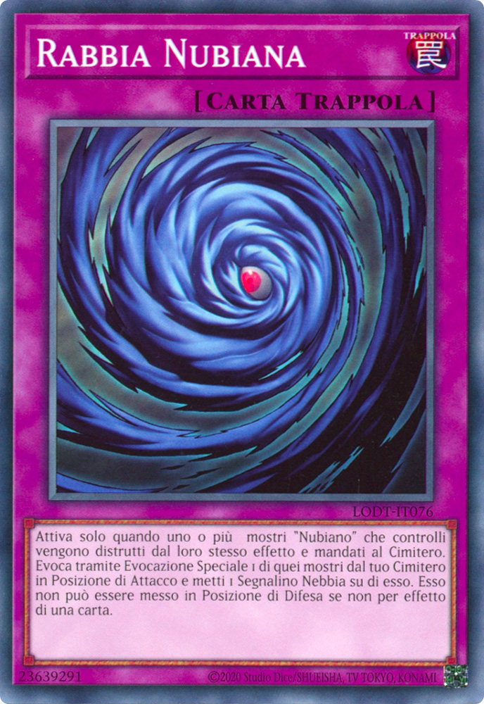 LODT-IT076 Rabbia Nubiana Comune unlimited (ristampa) (IT) -NEAR MINT-