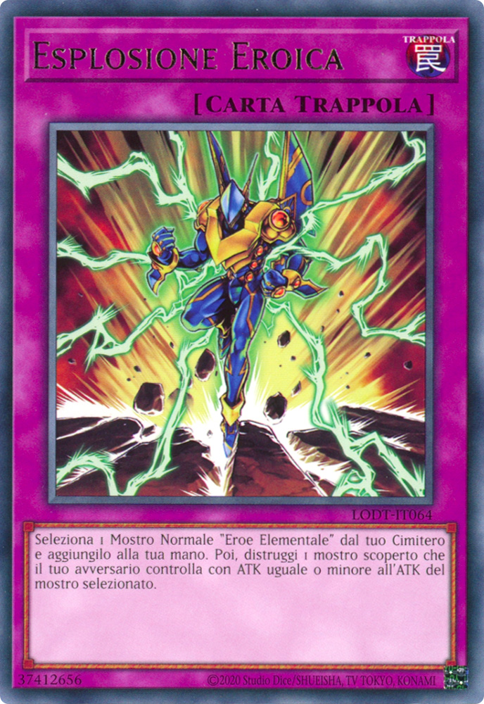 LODT-IT064 Esplosione Eroica Rara unlimited (ristampa) (IT) -NEAR MINT-