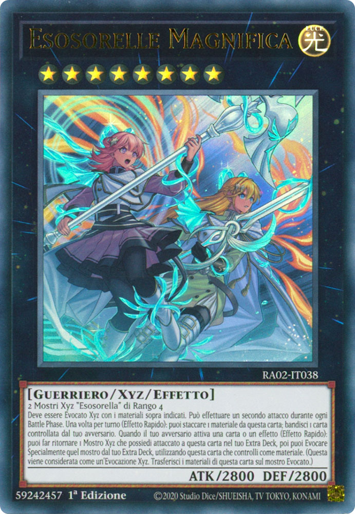 RA02-IT038 Esosorelle Magnifica Ultra Rara 1a Edizione (IT) -NEAR MINT-