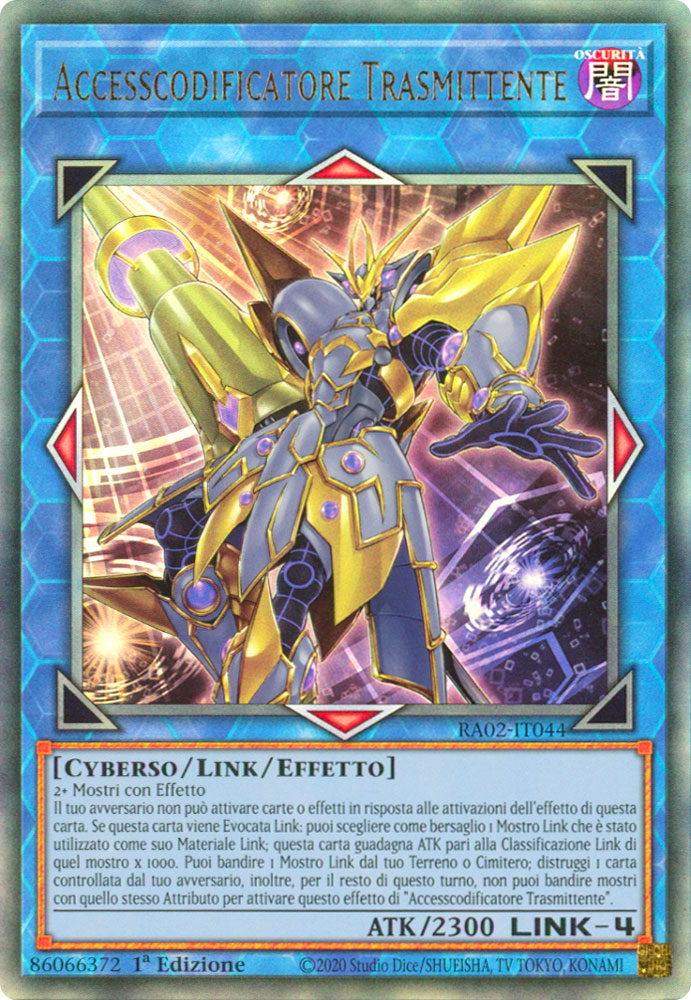 RA02-IT044 Accesscodificatore Trasmittente Rara Ultimate 1a Edizione (IT) -NEAR MINT-