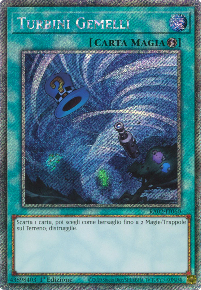 RA02-IT060 Turbini Gemelli Platinum Segreta 1a Edizione (IT) -NEAR MINT-