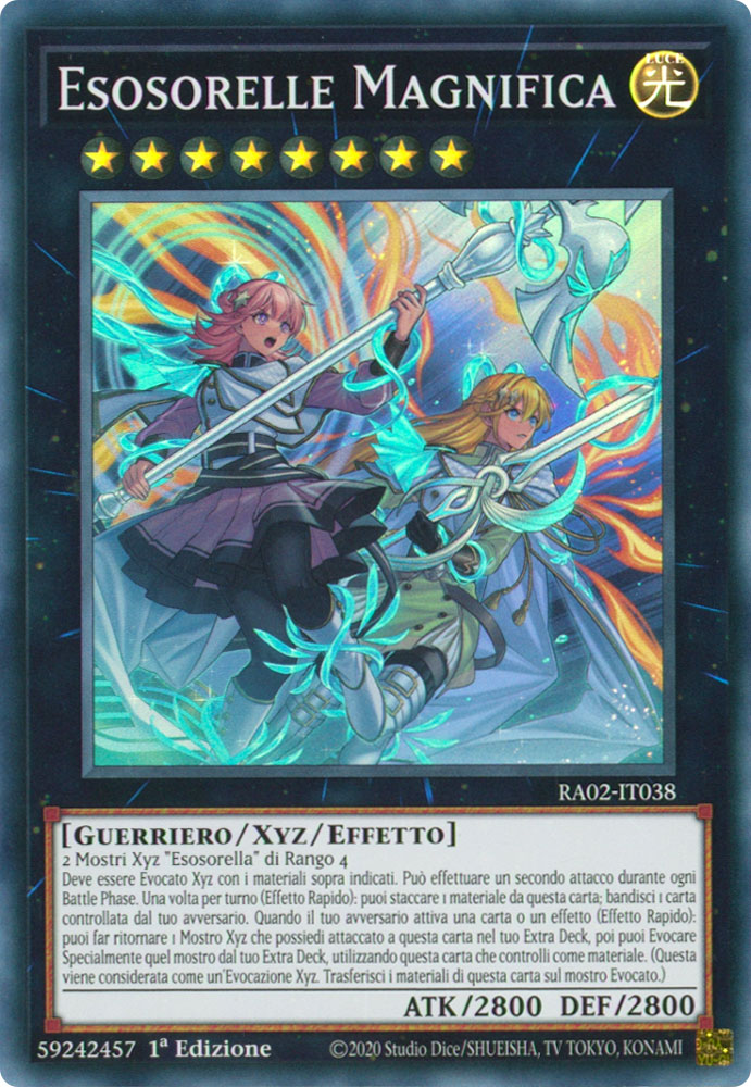 RA02-IT038 Esosorelle Magnifica Super Rara 1a Edizione (IT) -NEAR MINT-