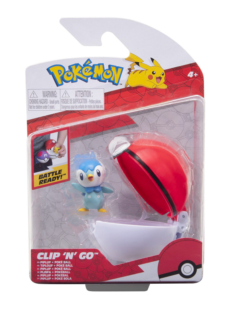 Clip 'N' Go Piplup + Poke Ball (EN)
