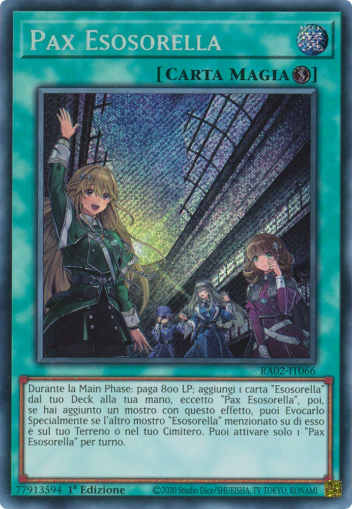 RA02-IT066 Pax Esosorella Rara Segreta 1a Edizione (IT) -NEAR MINT-