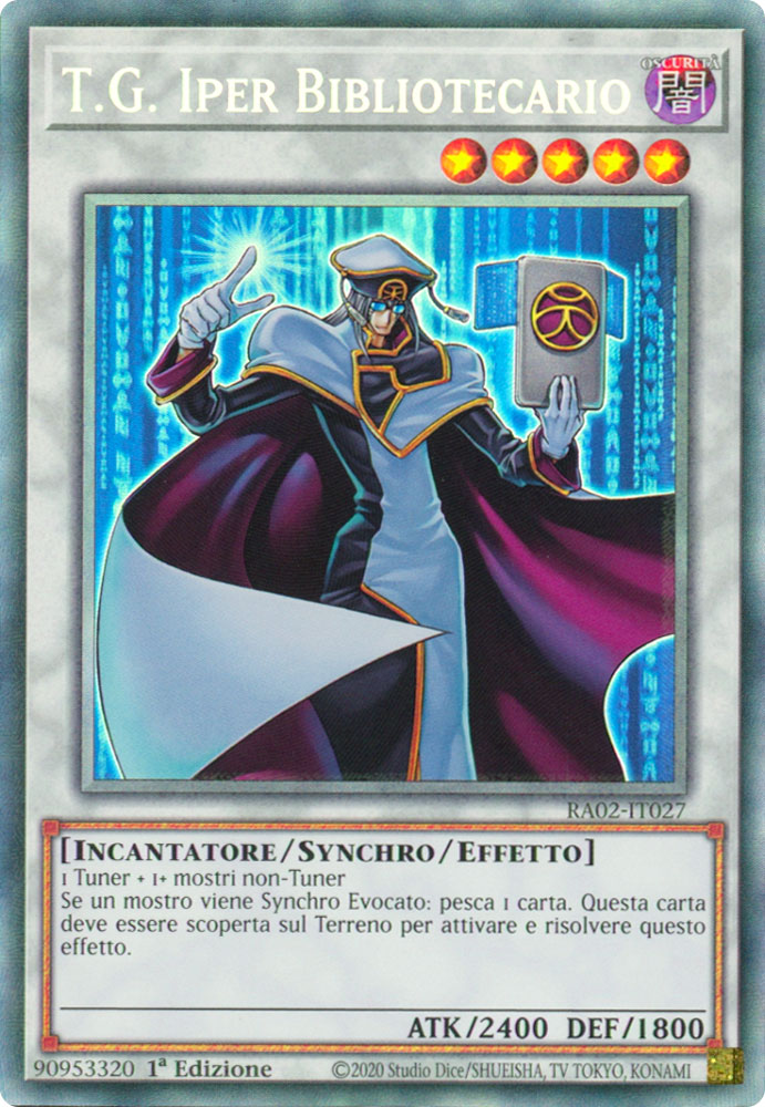 RA02-IT027 T.G. Iper Bibliotecario Rara Collector 1a Edizione (IT) -NEAR MINT-