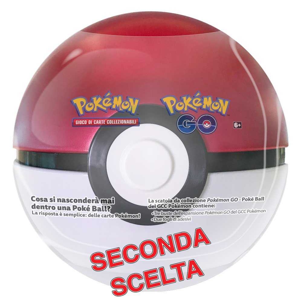 Spada e Scudo 10.5 Pokemon GO Tin Poke Ball (IT) -SECONDA SCELTA-