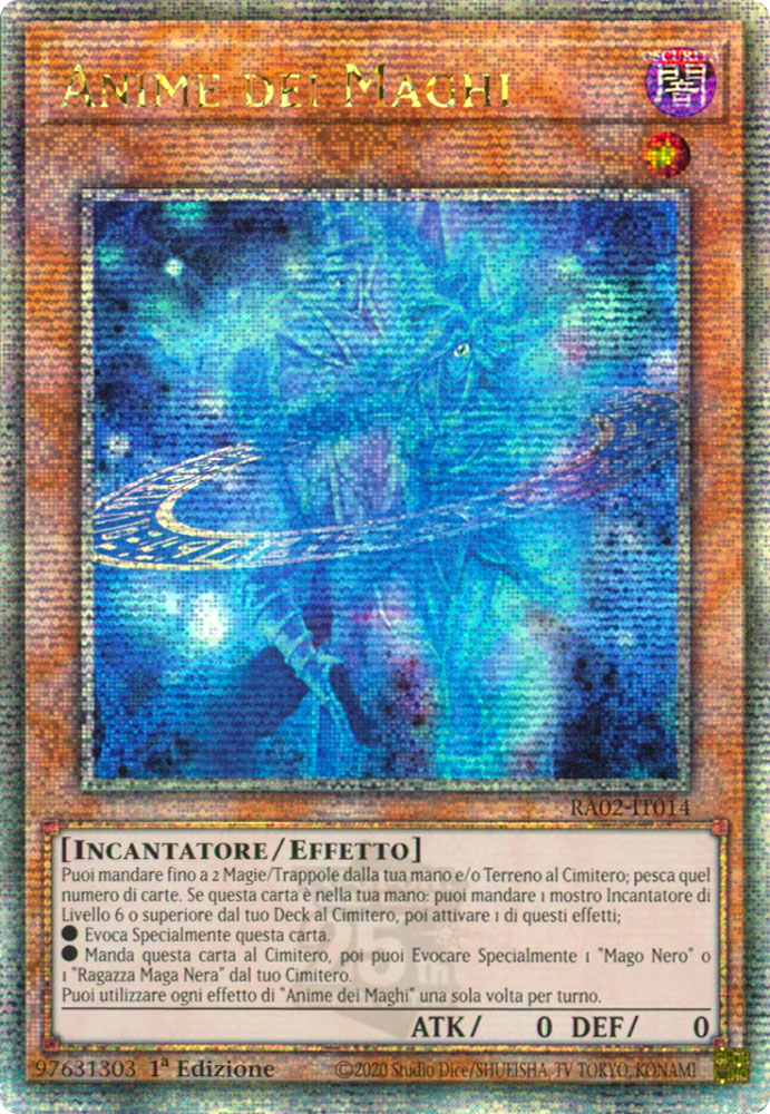 RA02-IT014 Anime dei Maghi Rara Segreta Quarto di Secolo 1a Edizione (IT) -NEAR MINT-