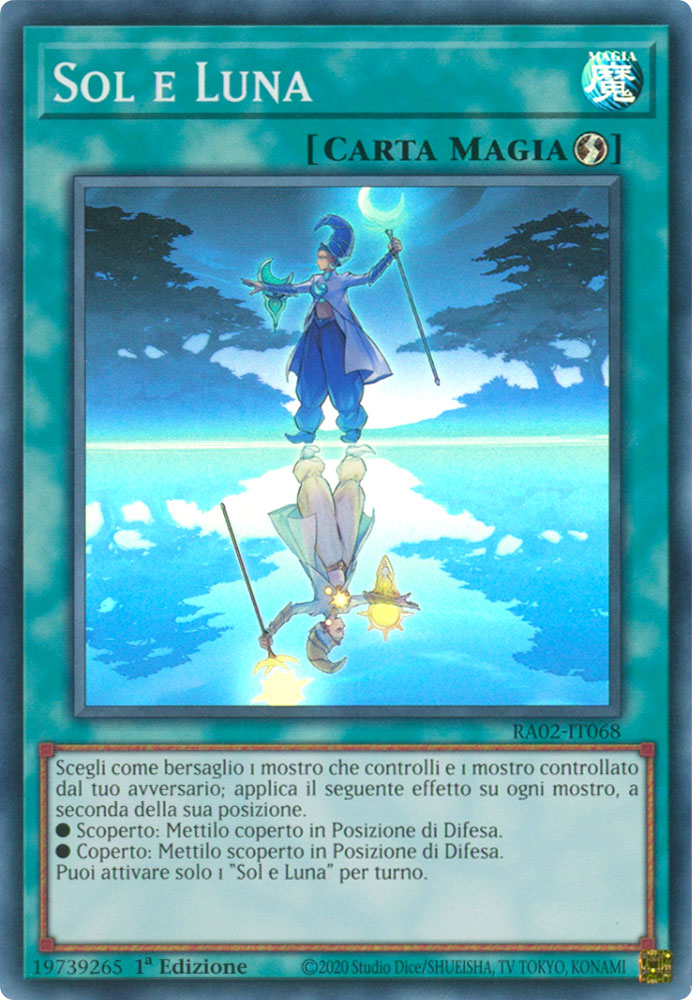 RA02-IT068 Sol e Luna Super Rara 1a Edizione (IT) -NEAR MINT-