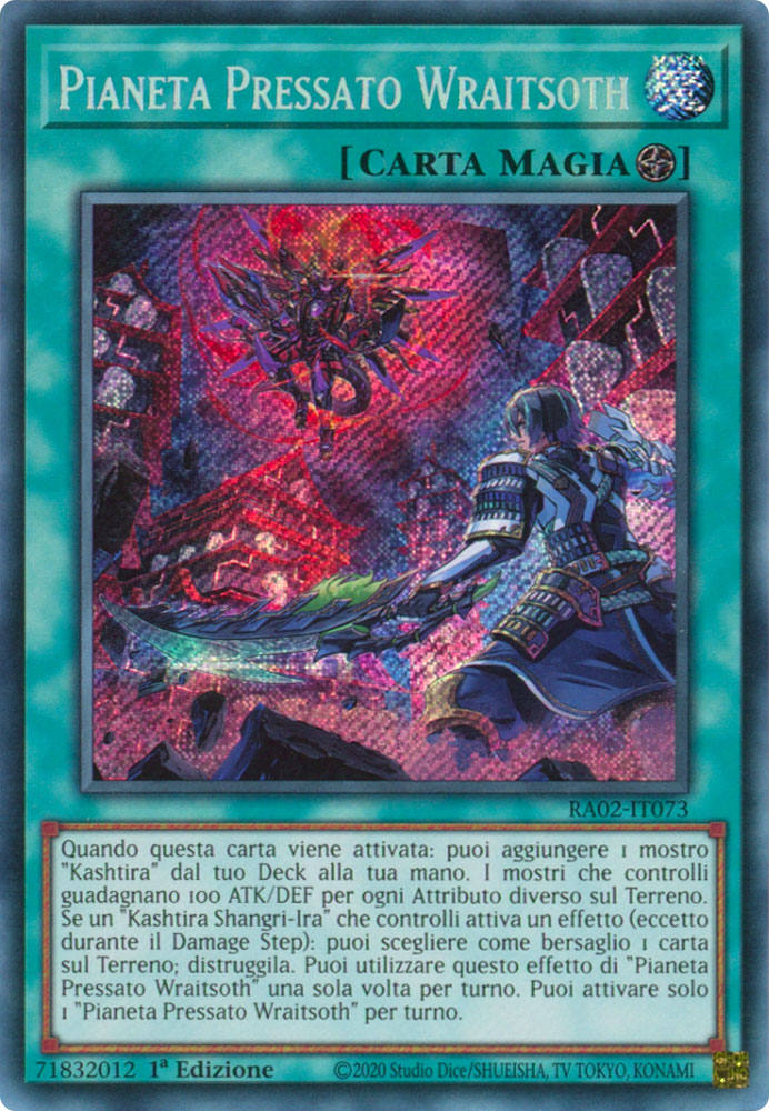 RA02-IT073 Pianeta Pressato Wraitsoth Rara Segreta 1a Edizione (IT) -NEAR MINT-