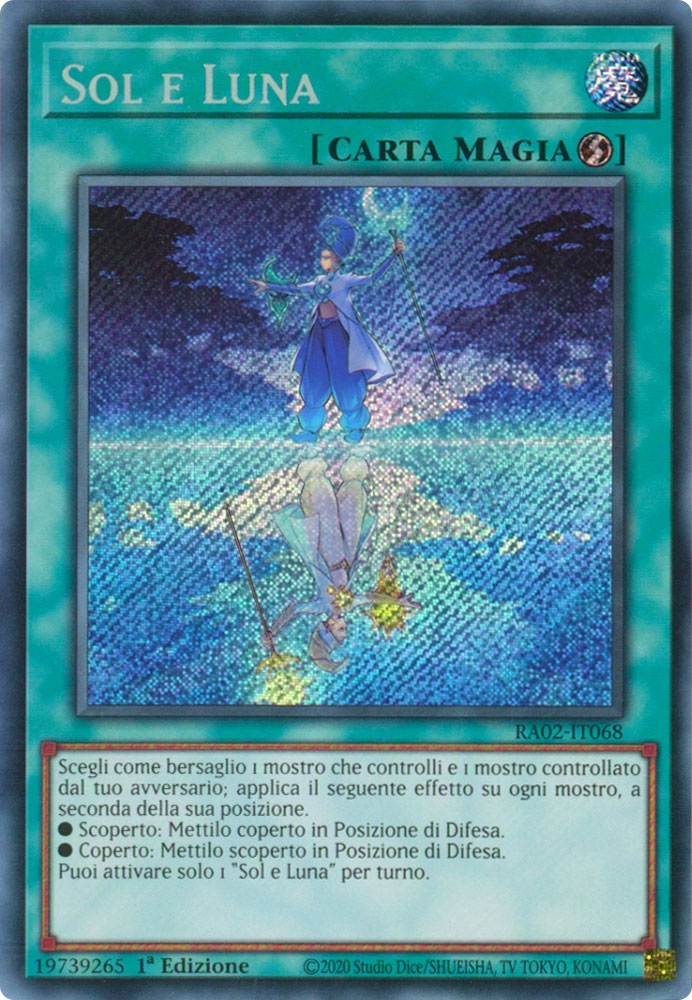 RA02-IT068 Sol e Luna Rara Segreta 1a Edizione (IT) -NEAR MINT-