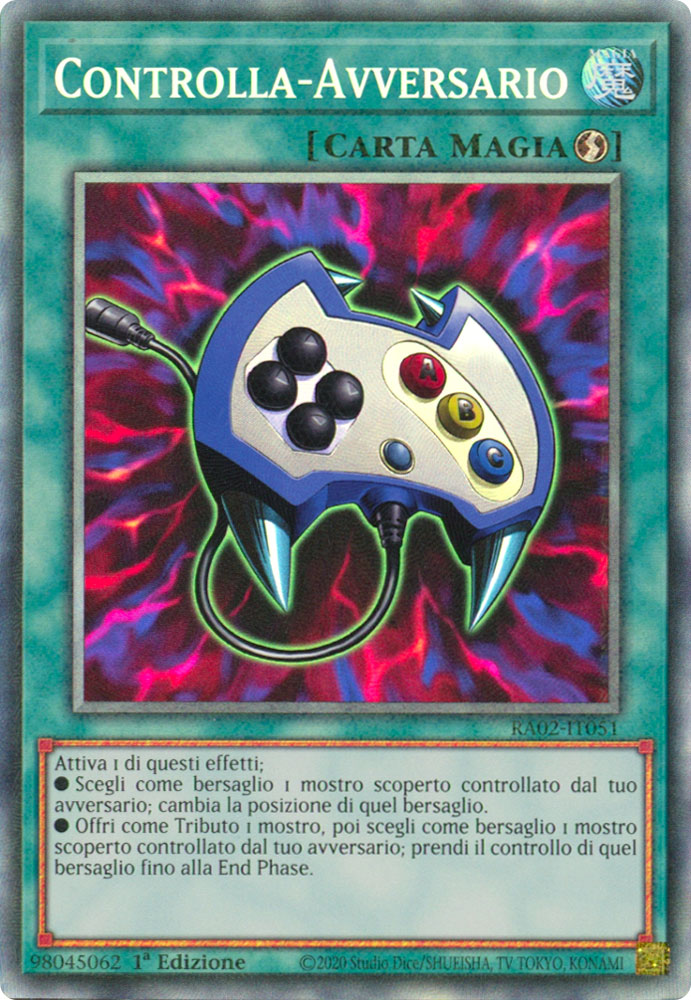 RA02-IT051 Controlla-Avversario Rara Collector 1a Edizione (IT) -NEAR MINT-