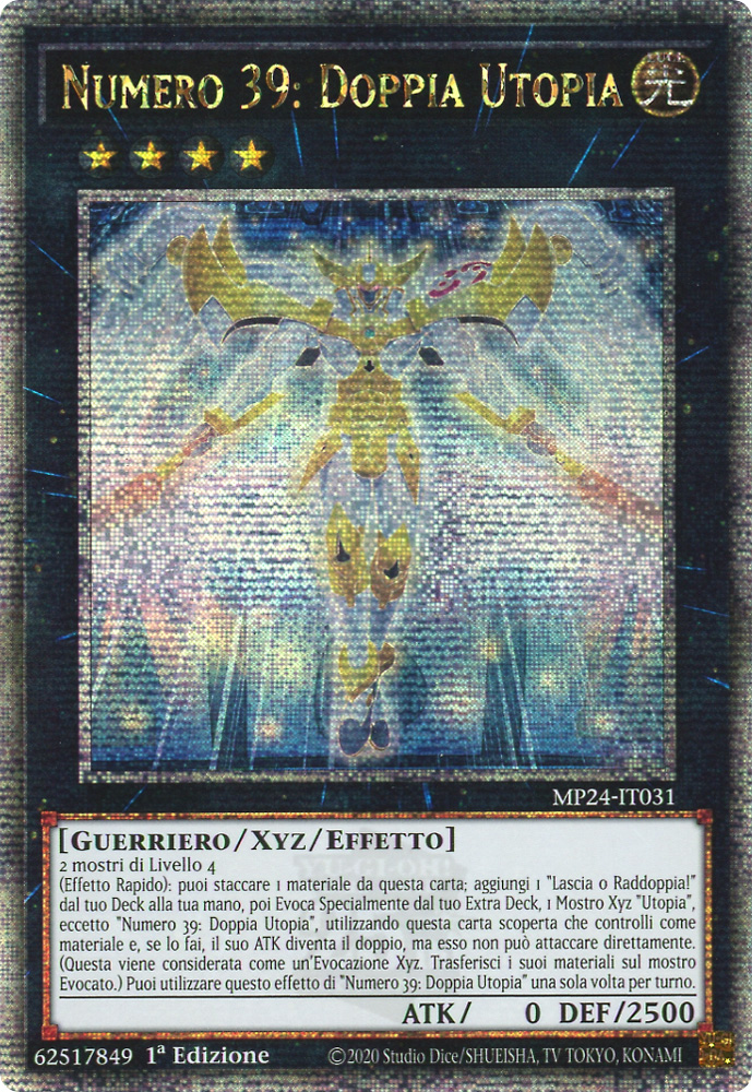 MP24-IT031 Numero 39: Doppia Utopia rara segreta quarto di secolo 1a Edizione (IT) -NEAR MINT-