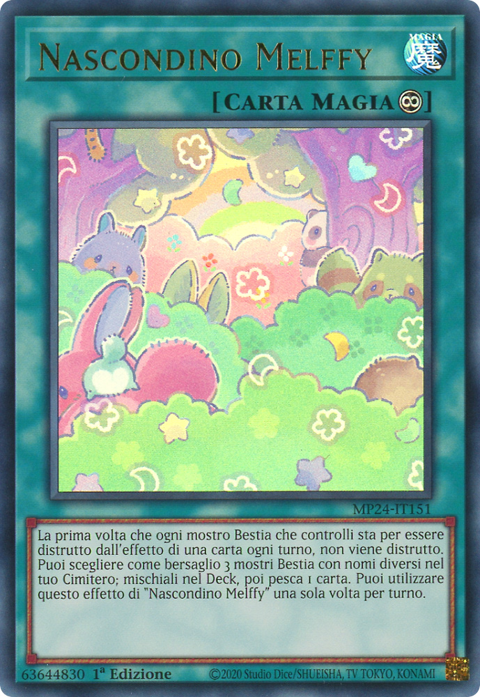 MP24-IT151 Nascondino Melffy ultra rara 1a Edizione (IT) -NEAR MINT-