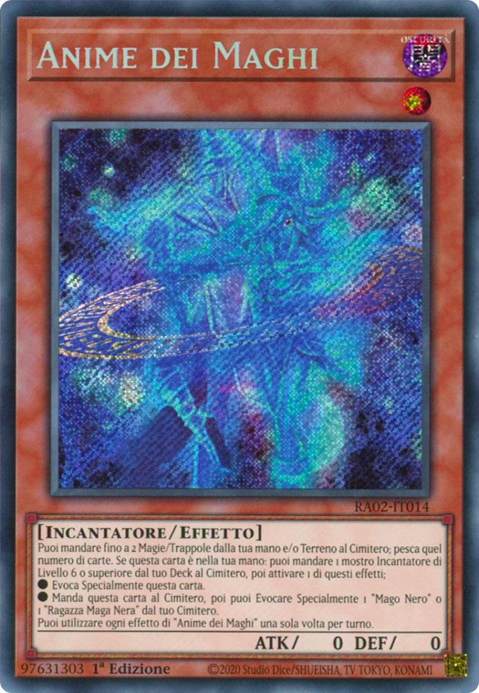 RA02-IT014 Anime dei Maghi Rara Segreta 1a Edizione (IT) -NEAR MINT-