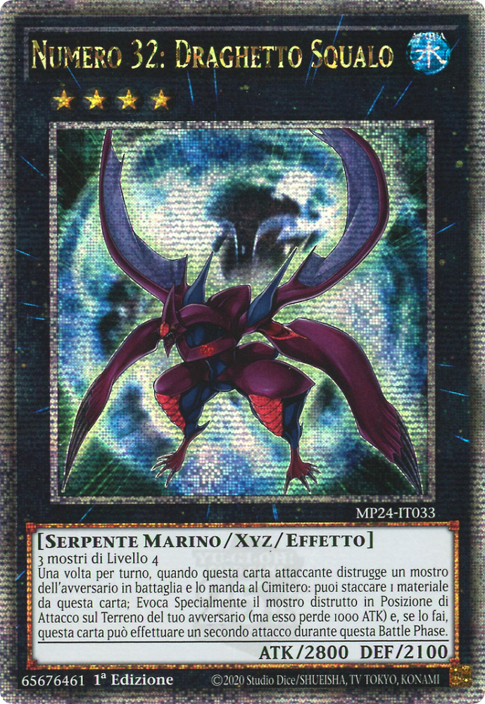 MP24-IT033 Numero 32: Draghetto Squalo rara segreta quarto di secolo 1a Edizione (IT) -NEAR MINT-