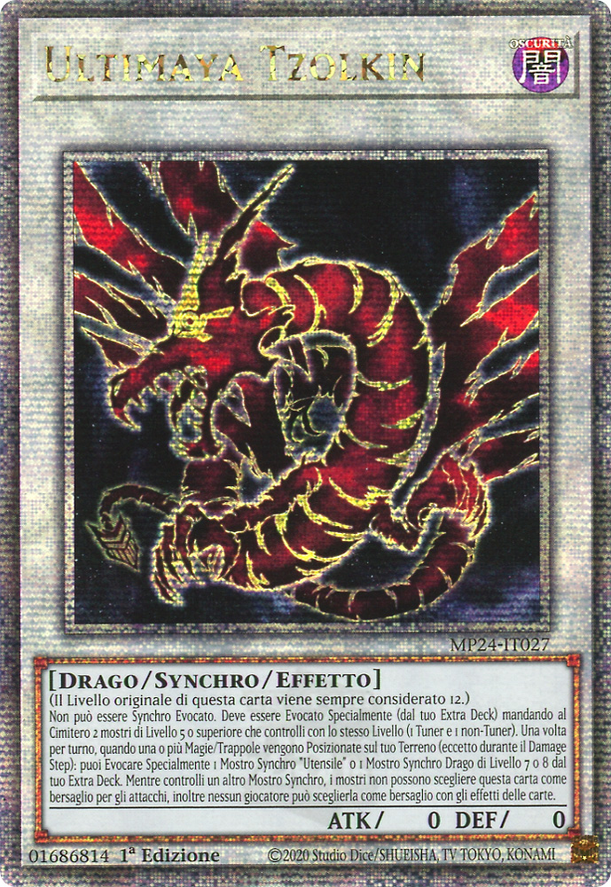 MP24-IT027 Ultimaya Tzolkin rara segreta quarto di secolo 1a Edizione (IT) -NEAR MINT-