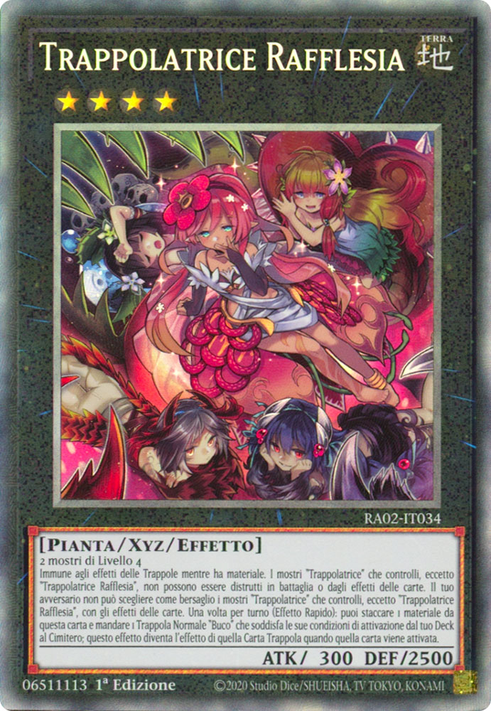RA02-IT034 Trappolatrice Rafflesia Rara Collector 1a Edizione (IT) -NEAR MINT-