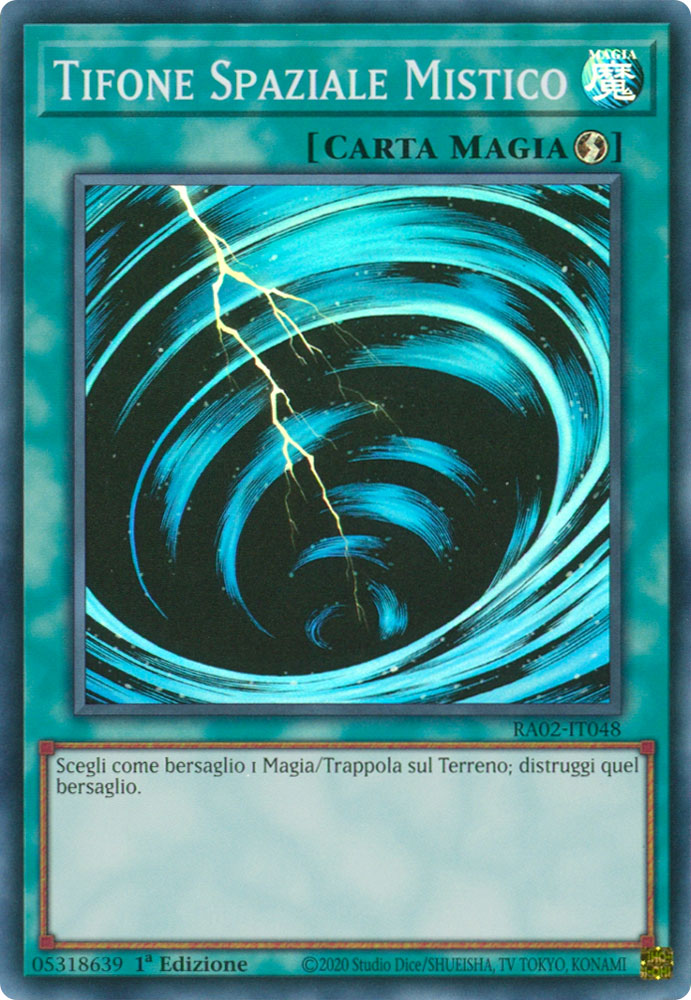 RA02-IT048 Tifone Spaziale Mistico Super Rara 1a Edizione (IT) -NEAR MINT-