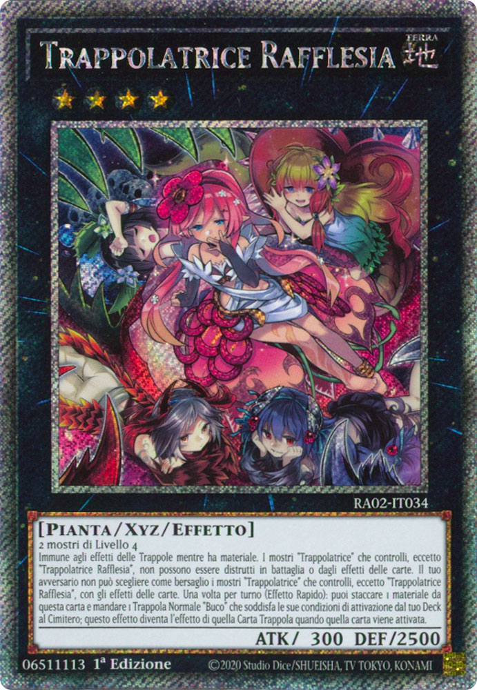 RA02-IT034 Trappolatrice Rafflesia Platinum Segreta 1a Edizione (IT) -NEAR MINT-