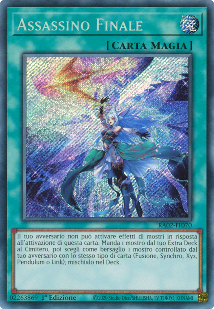 RA02-IT070 Assassino Finale Rara Segreta 1a Edizione (IT) -NEAR MINT-