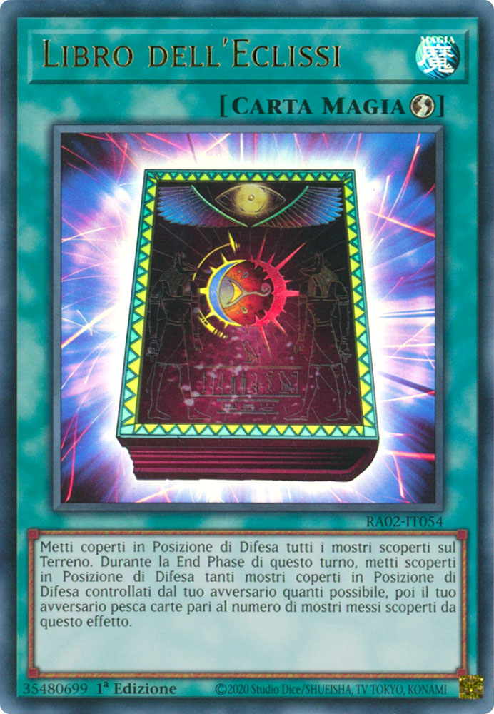 RA02-IT054 Libro dell'Eclissi Ultra Rara 1a Edizione (IT) -NEAR MINT-