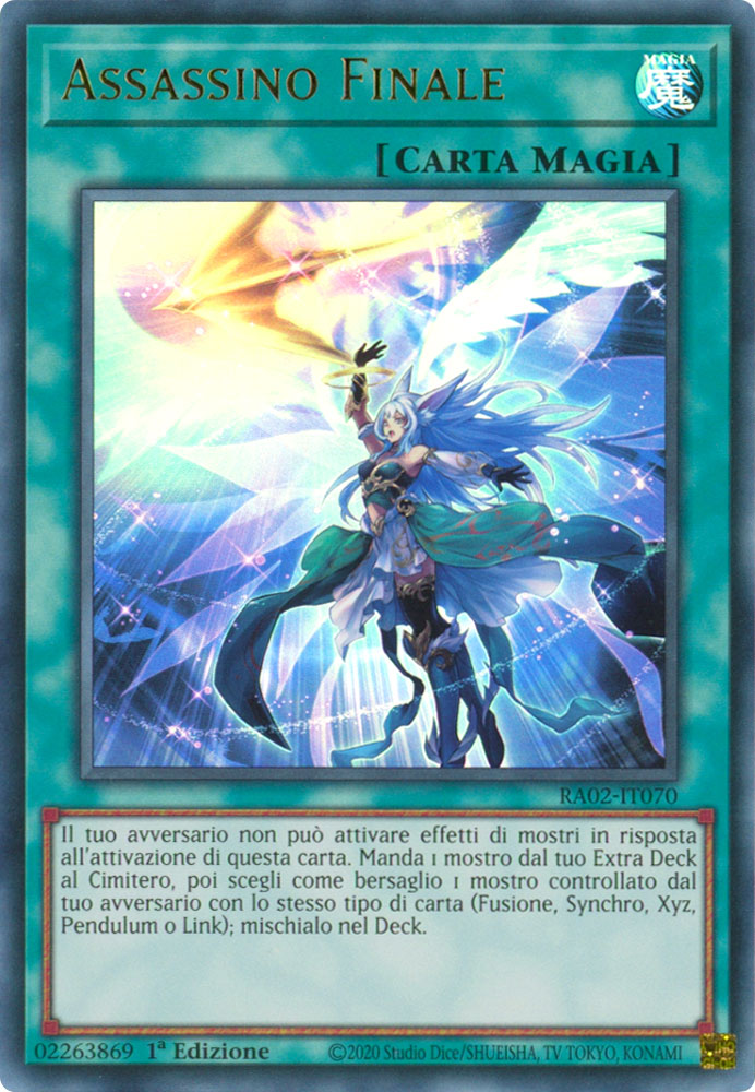 RA02-IT070 Assassino Finale Ultra Rara 1a Edizione (IT) -NEAR MINT-