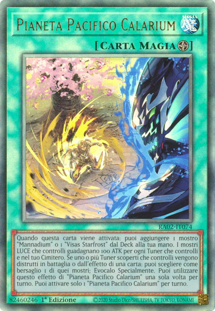 RA02-IT074 Pianeta Pacifico Calarium Rara Ultimate 1a Edizione (IT) -NEAR MINT-