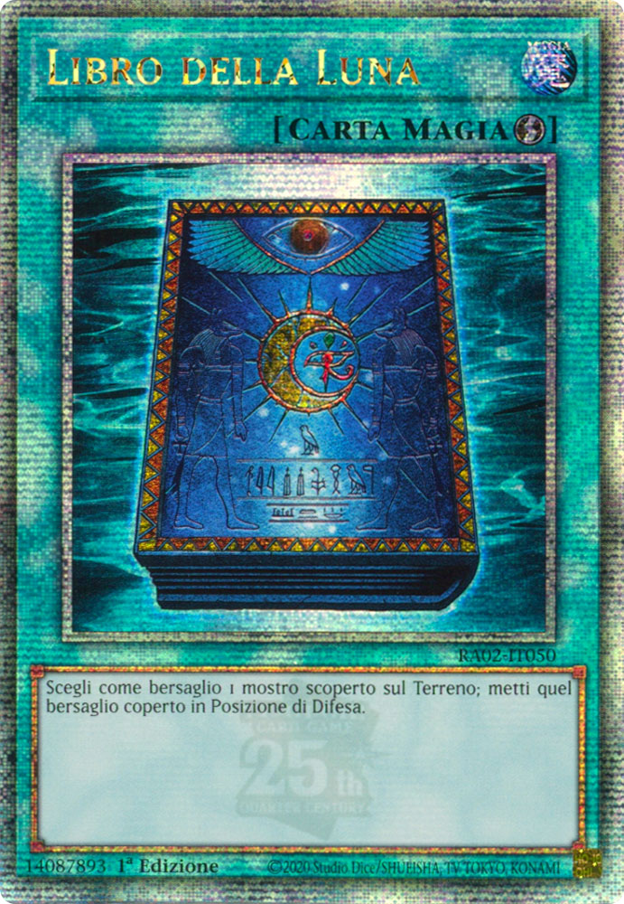 RA02-IT050 Libro della Luna Rara Segreta Quarto di Secolo 1a Edizione (IT) -NEAR MINT-