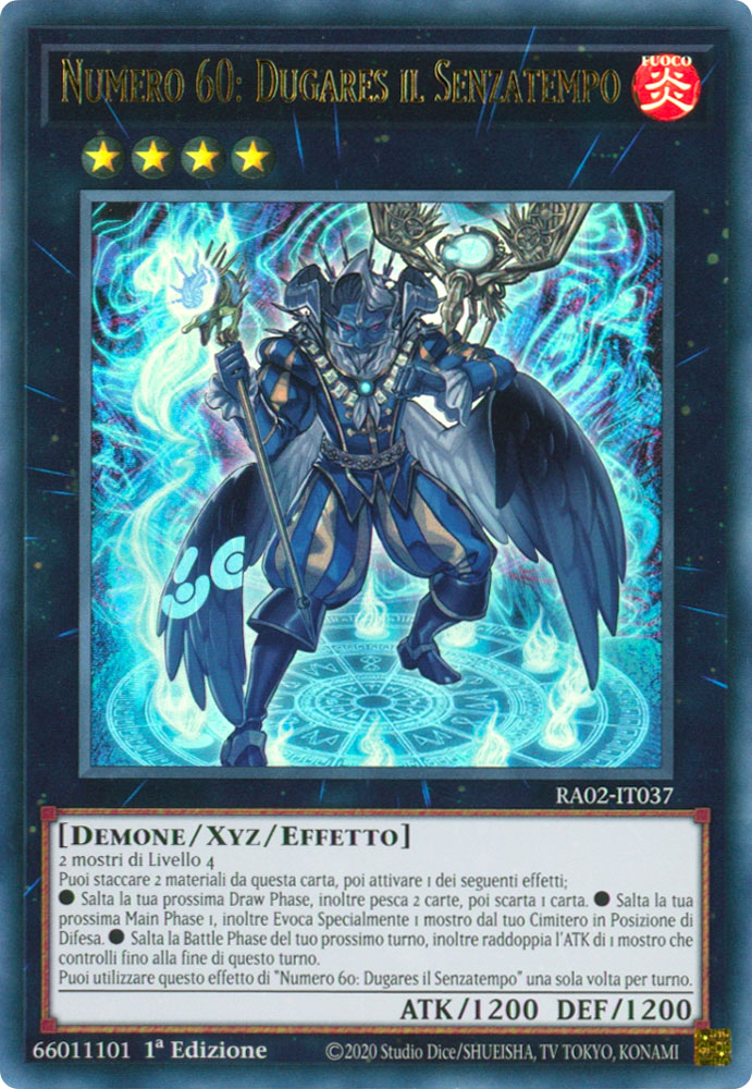 RA02-IT037 Numero 60: Dugares il Senzatempo Ultra Rara 1a Edizione (IT) -NEAR MINT-