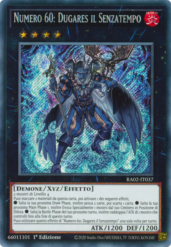 RA02-IT037 Numero 60: Dugares il Senzatempo Rara Segreta 1a Edizione (IT) -NEAR MINT-