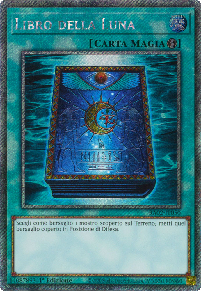 RA02-IT050 Libro della Luna Platinum Segreta 1a Edizione (IT) -NEAR MINT-