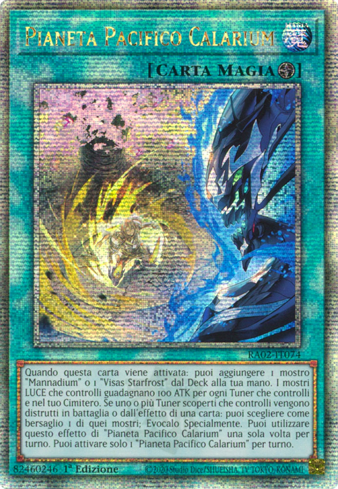 RA02-IT074 Pianeta Pacifico Calarium Rara Segreta Quarto di Secolo 1a Edizione (IT) -NEAR MINT-
