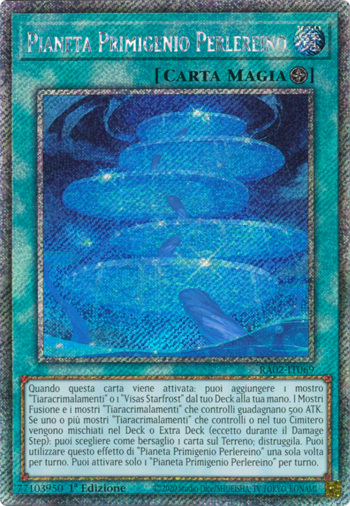 RA02-IT069 Pianeta Primigenio Perlereino Platinum Segreta 1a Edizione (IT) -NEAR MINT-