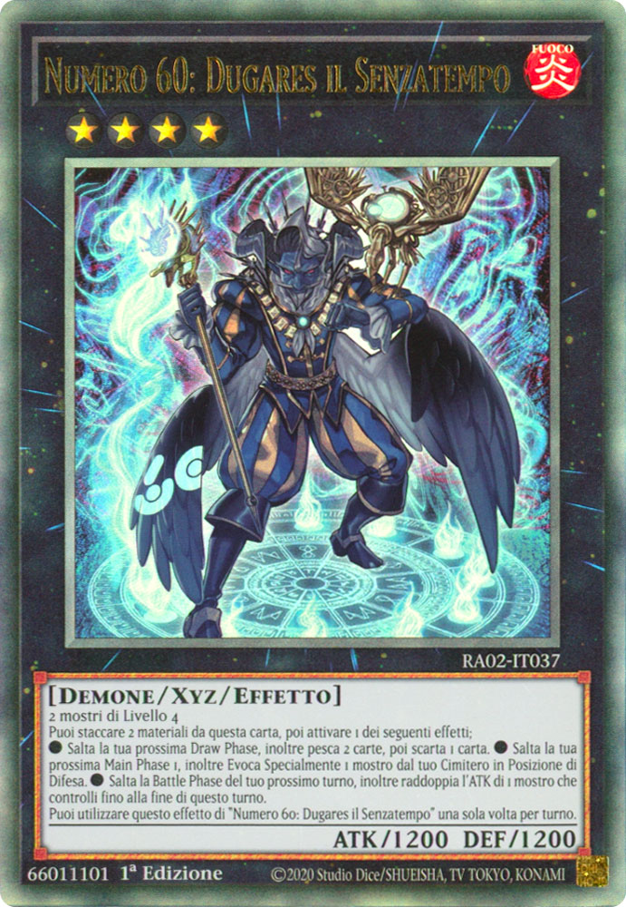 RA02-IT037 Numero 60: Dugares il Senzatempo Rara Ultimate 1a Edizione (IT) -NEAR MINT-